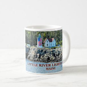 Little River Lighthouse, Maine Tasse