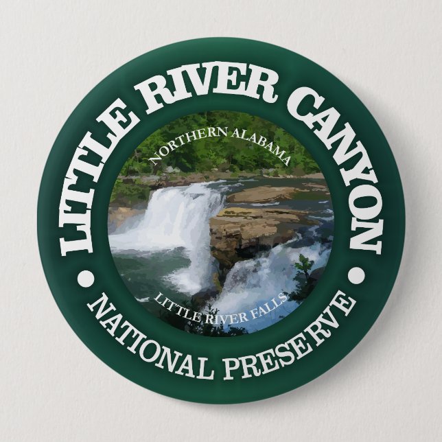 Little River Nat. Erhaltung (OBP) Button (Vorderseite)