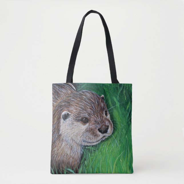 Little River Otter Painting (Vorderseite)