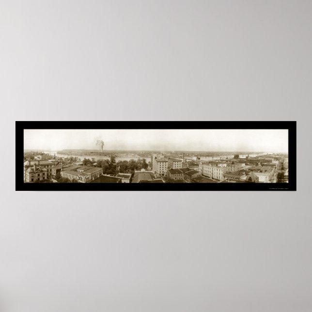 Little Rock AR Foto 1910 Poster (Vorne)