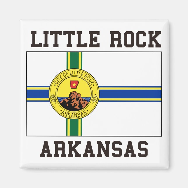 Little Rock Arkansas Magnet (Vorne)