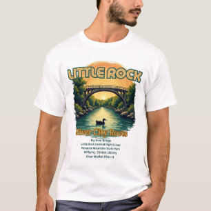 Little Rock, Arkansas, "River City Roots", T-Shirt