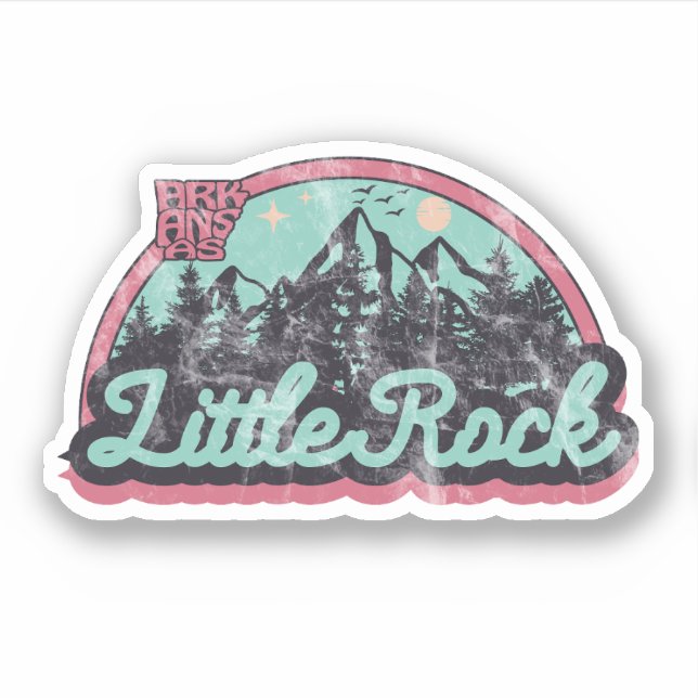 Little Rock, Arkansas Sticker (Vorderseite)