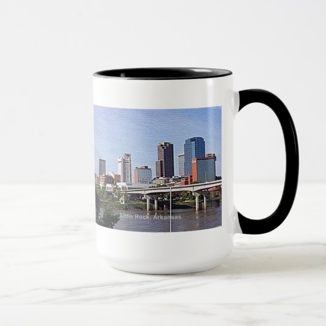 Little Rock, Arkansas Tasse (Rechts)