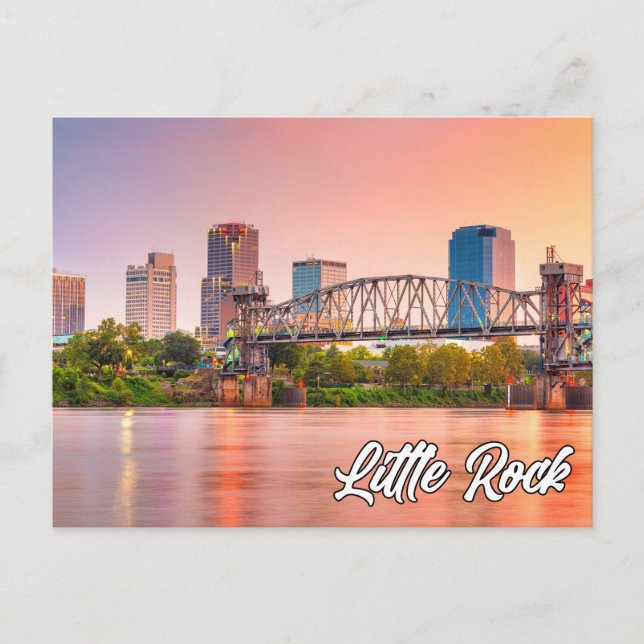 Little Rock, Arkansas, USA Postkarte (Vorderseite)