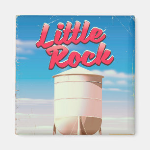 Little Rock, Arkansas Vintage-Reiseposter Magnet