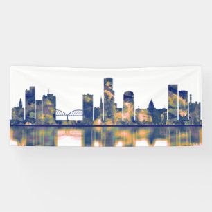 Little Rock Skyline Banner