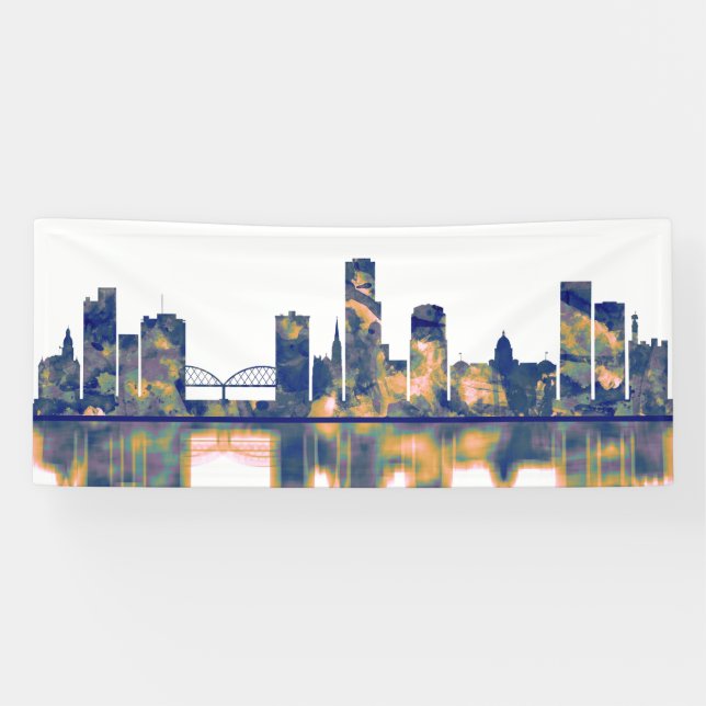 Little Rock Skyline Banner (Horizontal)