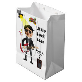 Little Rock Star Kids 🎸 🤣 Guitar Champion Mittlere Geschenktüte