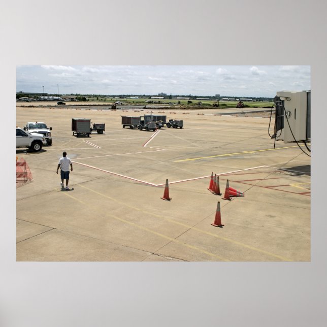 Little Rock Tarmac Poster (Vorne)