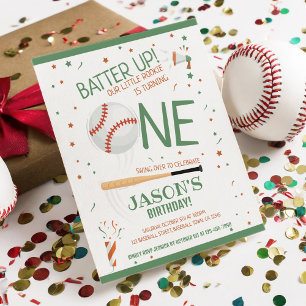 Little Rookie Baseball Green Budget 1. Geburtstag