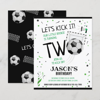 Little Rookie Soccer Budget 2. Geburtstag