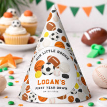 Little Rookie Sports 1st Birthday Party | All-Star