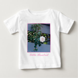 'Little Rosenknospe' Rosa Säugling T - Shirt