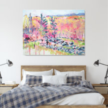 Little Roundtop Gettysburg Pennsylvania Judasbäume