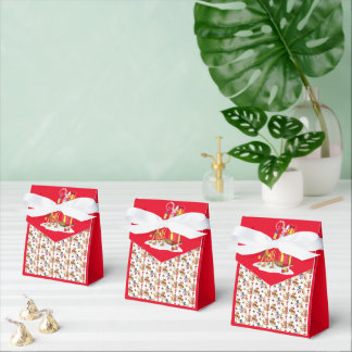 Little Rudolph The Reindeer   Favor Box Geschenkschachtel