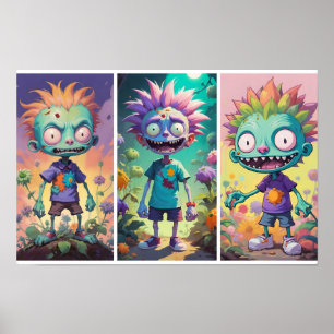 Little Rugrat Zombie Poster