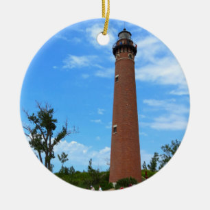Little Sable Ligthouse Keramik Ornament