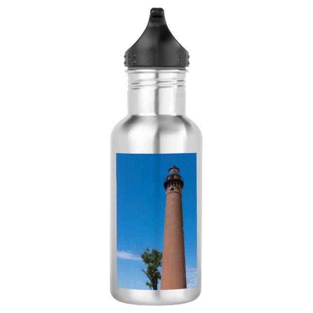 Little Sable Point Light Water Flasche Edelstahlflasche (Rechts)