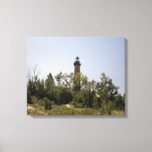 Little Sable Point Lighthouse, Michigan Leinwanddruck (Vorderseite)