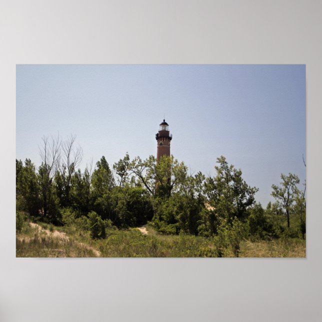 Little Sable Point Lighthouse, Michigan Poster (Vorne)