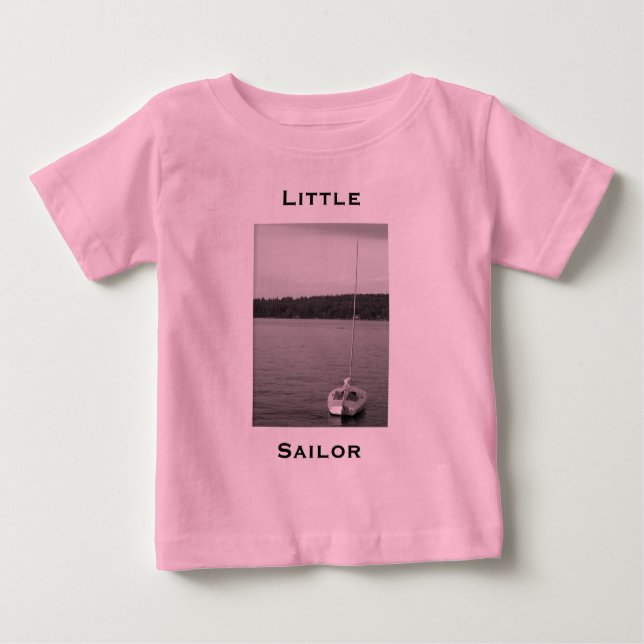 Little Sailor Bio Baby T-shirt (Vorderseite)