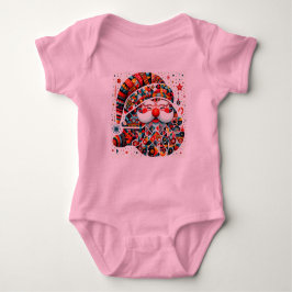 Little Santa Bodysuit Baby Strampler