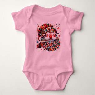 Little Santa Bodysuit Baby Strampler