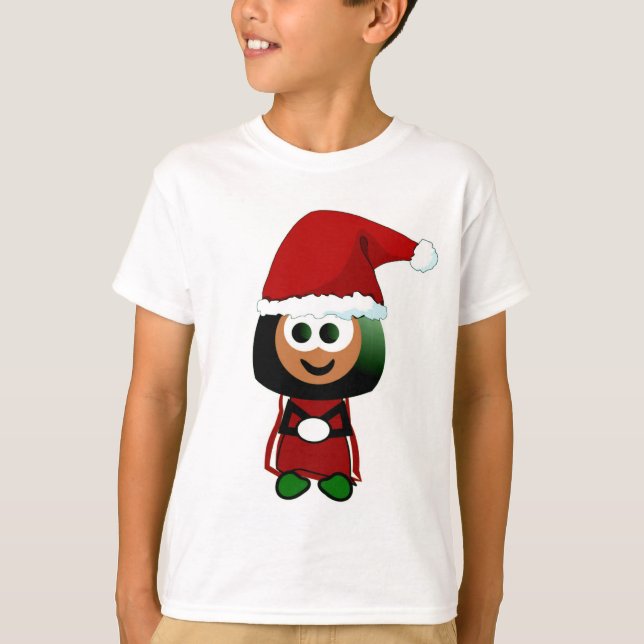 Little Santa Kids Shirt (Vorderseite)