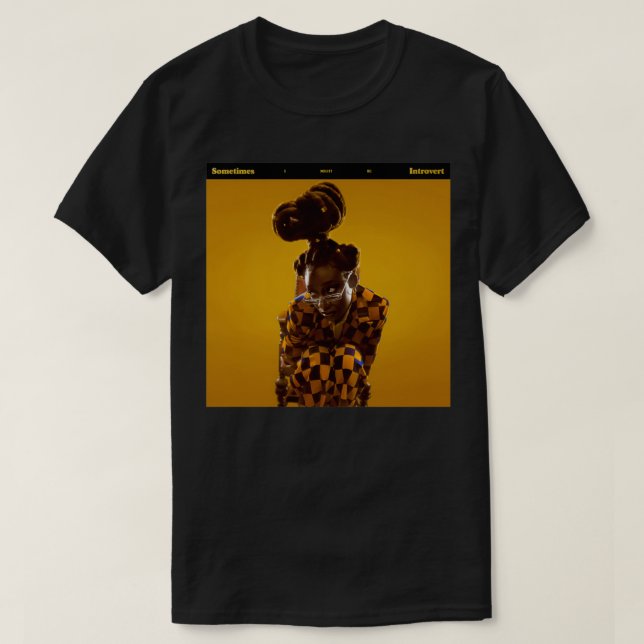Little Simz Manchmal bin ich vielleicht Introverti T-Shirt (Design vorne)