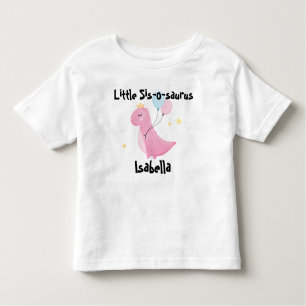 Little Sis-o-saurus Kleinkind T-shirt