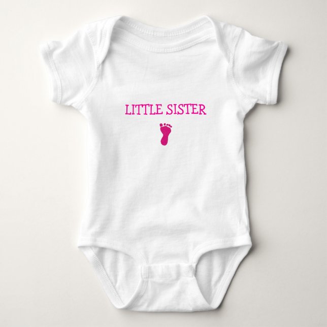 Little Sister Baby Strampler (Vorderseite)