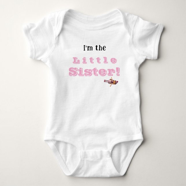 Little Sister Baby Strampler (Vorderseite)