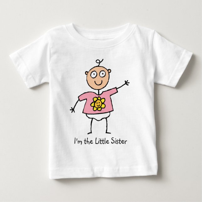 Little Sister Baby T-shirt (Vorderseite)