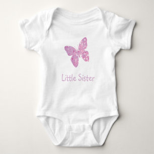 Little Sister Butterfly Baby Strampler