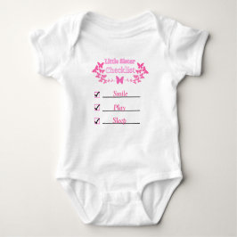 Little Sister Checklist T - Shirt