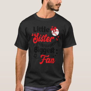 Little Sister Größter Fan Football T-Shirt