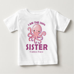 Little Sister Individuelle Name Baby T-shirt