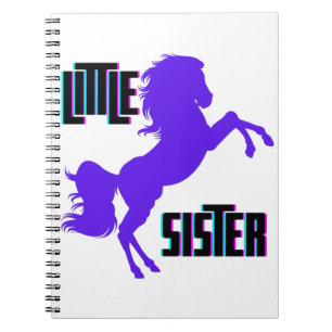 Little Sister Lila Pony Notizblock