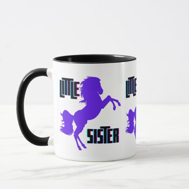 Little Sister Lila Pony Tasse (Links)