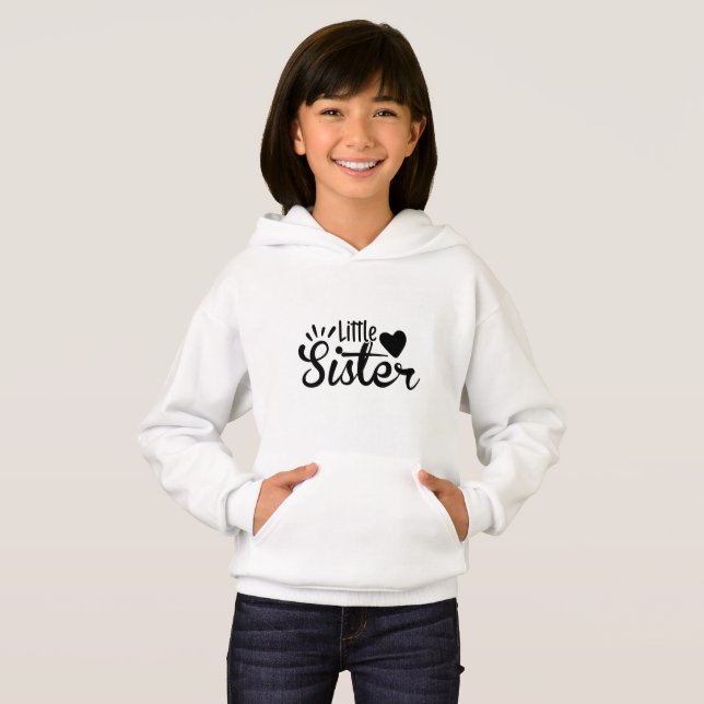 Little Sister - Sister Hoodie (Vorne ganz)