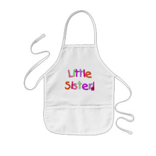 Little Sister T - Shirt und Geschenke Kinderschürze