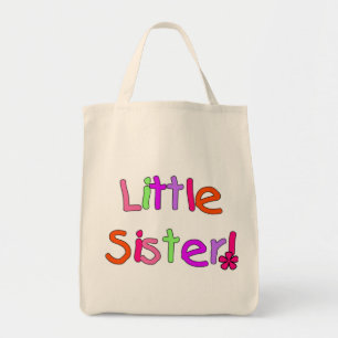 Little Sister T - Shirt und Geschenke Tragetasche
