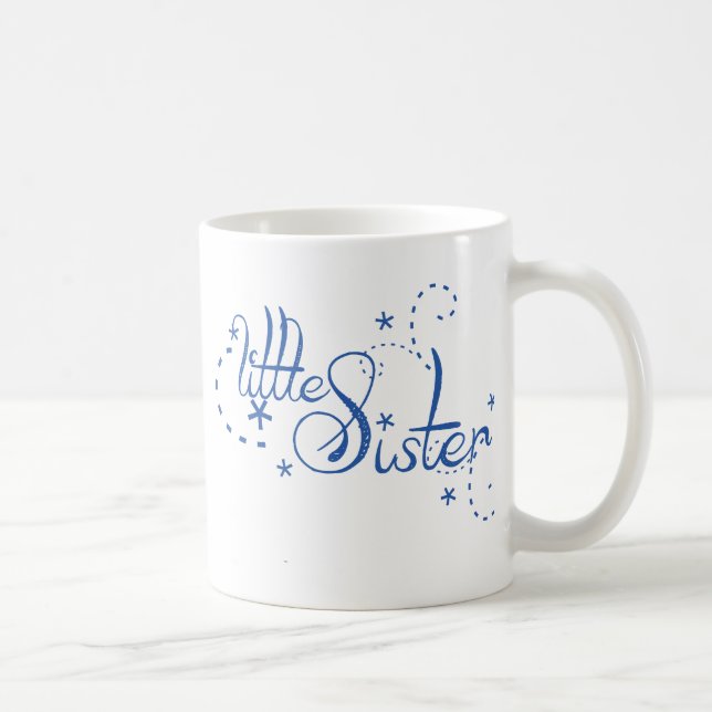 Little Sister Wirbel Tasse (Rechts)