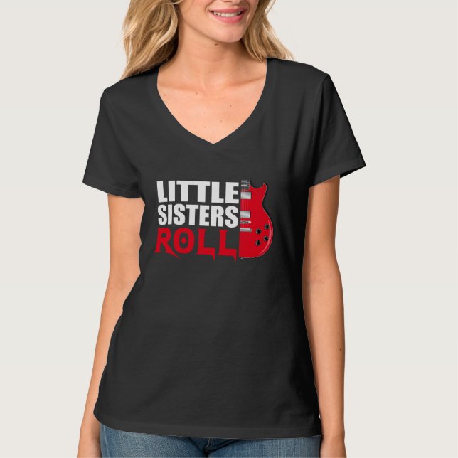 Little Sisters Roll   Matching Younger Sister T-Shirt (Vorderseite)