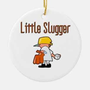 Little Slugger Baseball T-Shirts und Geschenke Keramikornament