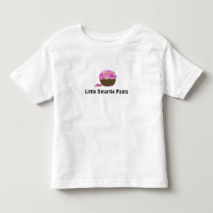Little Smartie Pants Cupcake-Design Kleinkind T-shirt