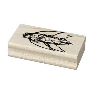 Little Snail Fairy Gummistempel