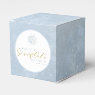 Little Snowflake Winter Baby Fevor Box Geschenkschachtel