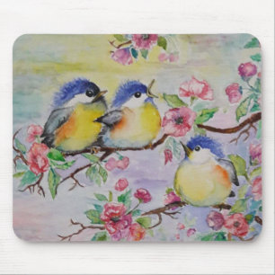 Little Sparrows Mouse Pad Mousepad